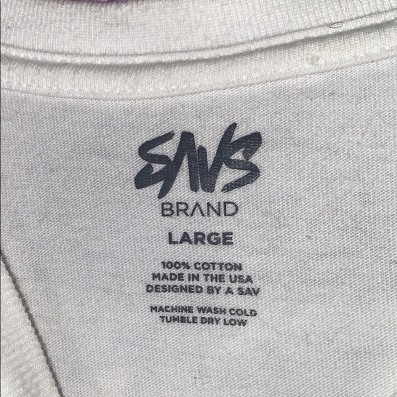 Game of Thrones White Graphic T-Shirt Large SAVS Brand - Picture 3 of 5